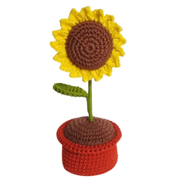 Sunflower in Pot