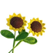 Crochet Sunflower (Set of 2) - Image 2