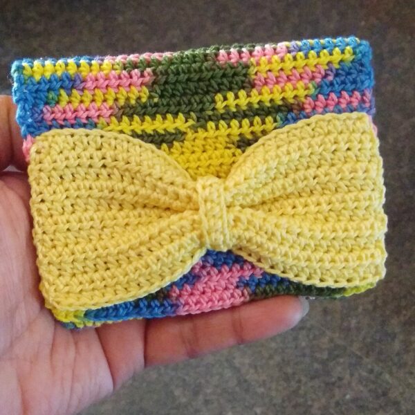 Crochet Wallet Multicolour