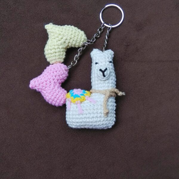 Llama Keycain