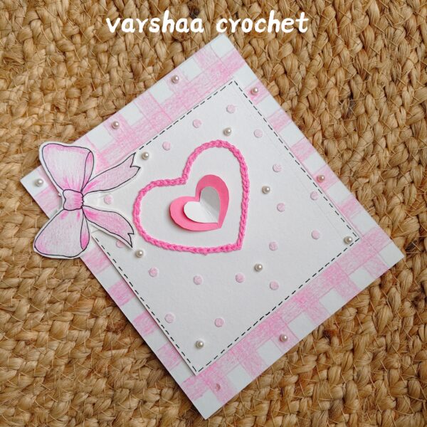 Embroidered Sweetheart Card