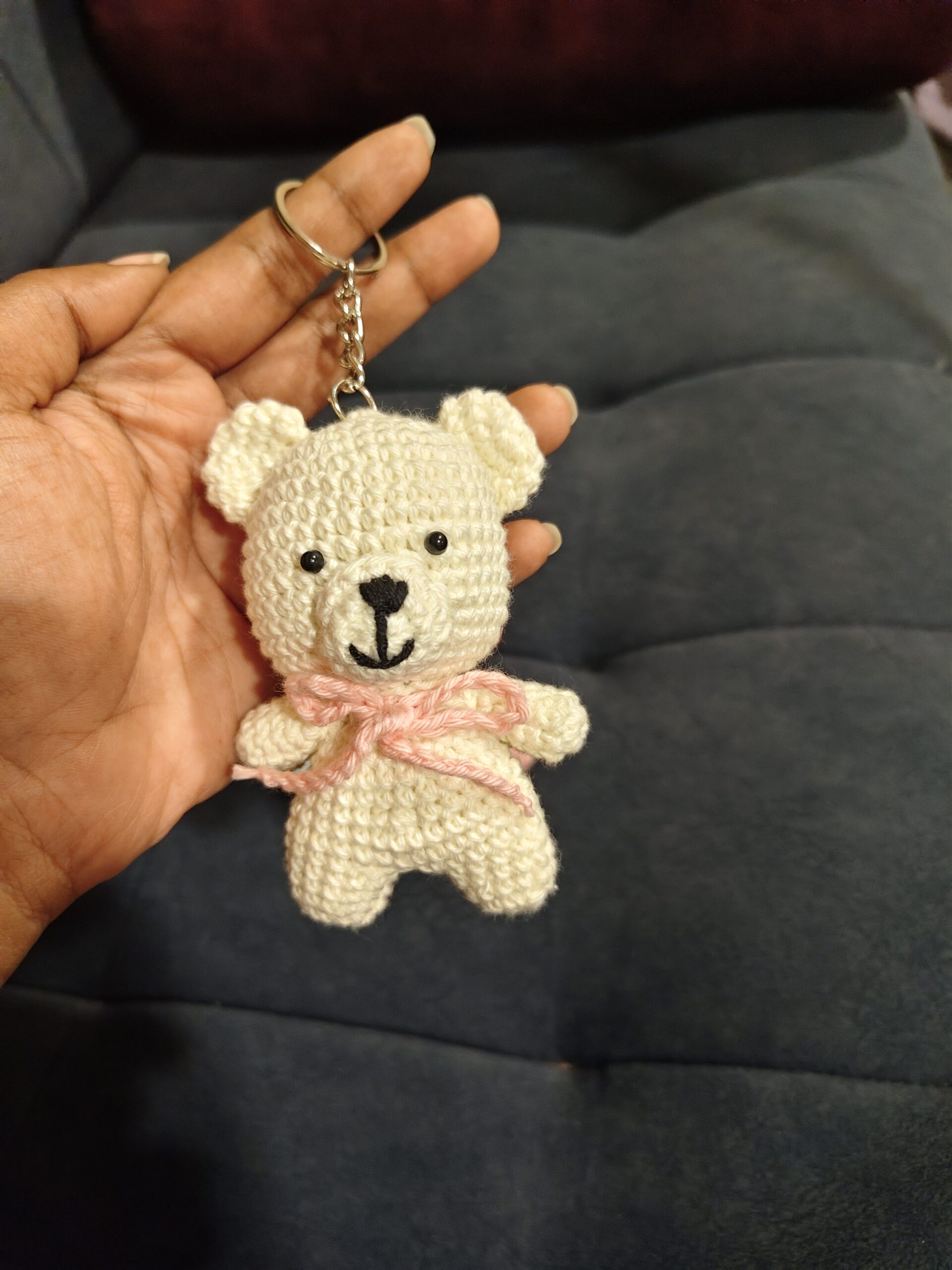 IMG_20260617_223403 Teddy bear keychain - Image 1