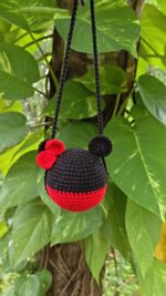 Classic Red Mouse Car Hanging
